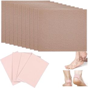 14PCS Moleskin Adhesive Pads for Feet Heels, 2 Sizes Blister Prevention Pads Moleskin for Blisters and Feet Heels, Cosy Flannel Adhesive Mole Skin Patch Bandages for Women Men