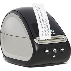 DYMO LabelWriter 550 Series Label Printer with Dymo-Branded Label Compatibility, Automatic Label Recognition, Low Waste, Optimized Direct Thermal Printing, and Plastic-Free Label Packaging