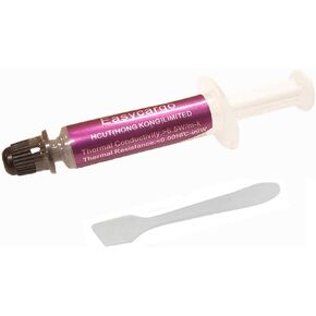 Easycargo 6.5 W/m-k Thermal Paste Kit, High Performance Thermal Grease Compound for Cooler Heatsink Interface Computer Processor CPU GPU (1-Pack)