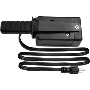 200 Watt 1155 1155X Magnetic Heater For Heating Small Engines Snow Blowers, Chainsaws and Snow Motorcycles,110/120V 300-400 Degrees 8 Sq. Inch Surface-Thermostat Control