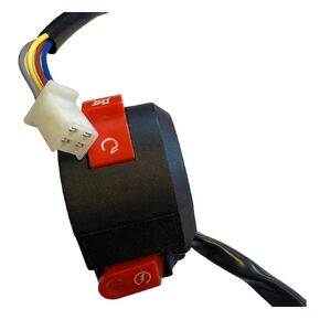MRS Left Kill Start Stop Switch with 4 Wires Connector for TAOTAO 110cc 125cc ATV Quad/Boulder B1 TFORCE Cheetah Models