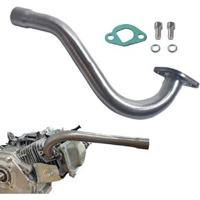 Exhaust Header Pipe for Predator 196cc 212cc GX160 GX200 Go Kart