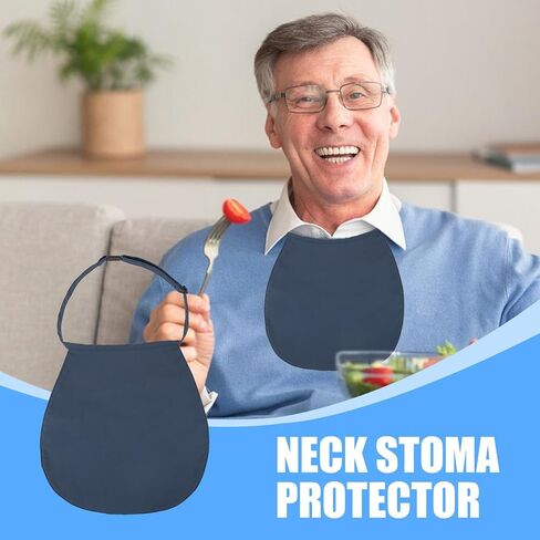 3 عبوات من غطاء الدش لفتحة القصبة الهوائية وواقي ورم الرقبة وغطاء بضع القصبة الهوائية وأغطية ورم قابلة للتعديل لمستلزمات ثقب القصبة الهوائية والرقبة in Kuwait