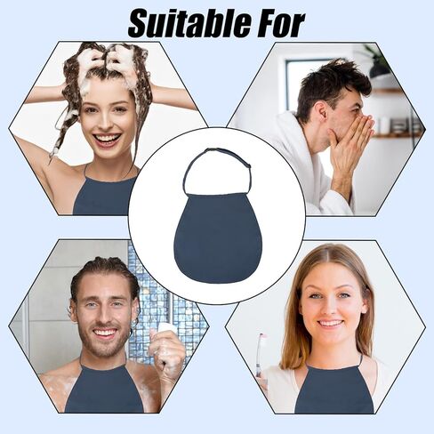 3 عبوات من غطاء الدش لفتحة القصبة الهوائية وواقي ورم الرقبة وغطاء بضع القصبة الهوائية وأغطية ورم قابلة للتعديل لمستلزمات ثقب القصبة الهوائية والرقبة in Kuwait