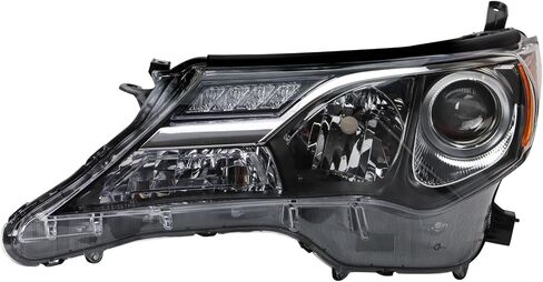 TRQ Left Headlight Compatible with 2013-2015 Toyota RAV4 in Kuwait