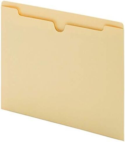 Office Depot Double-Top Flat File Jackets, 8 1/2in. x 11in., Letter Size, Manila, Pack of 25, 458101OD in Saudi Arabia
