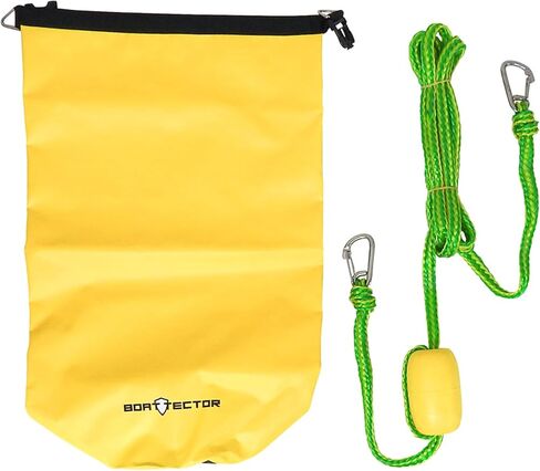 Extreme Max 3006.6811 BoatTector 2 في 1 PWC مرساة رملية وحقيبة جافة - XL، أصفر in Saudi Arabia