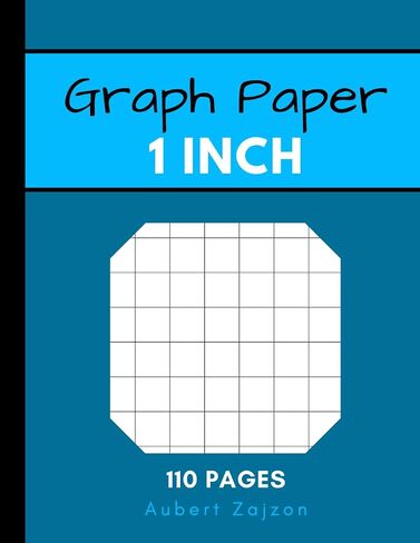 1 inch graph paper: graph paper 1 inch squares,1inch graph paper notebook,1 inch graph paper sheets,graph paper 1 inch grid. in Saudi Arabia