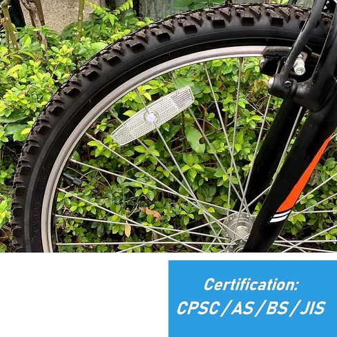 WELNENT 2 PCS Bicycle Wheel Spoke Reflectors in Kuwait