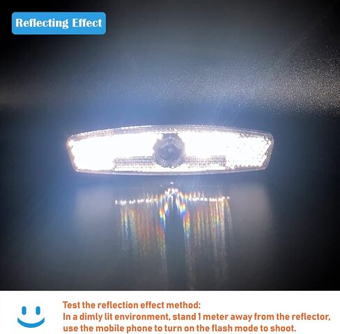 WELNENT 2 PCS Bicycle Wheel Spoke Reflectors in Kuwait