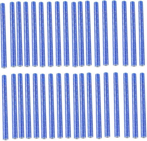36pcs Fixed Gear Bike Spoke Wraps Reflectors Blue Color Reflective Strip Colorful Wheel Decoration for MTB, BMX, Off Road Bike, Folding Bike in Saudi Arabia