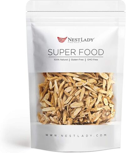 NESTLADY جذر استراغالوس مقطع إلى شرائح 70 جم - مجفف/ طبيعي 100%/ معبأ في الولايات المتحدة الأمريكية in Saudi Arabia