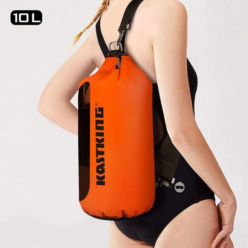 KastKing Dry Bags,100% Waterproof Storage Bags,Military Grade Construction for Swimming,Kayaking,Boating,Hiking,Camping,Fishing, Biking,Skiing in Saudi Arabia