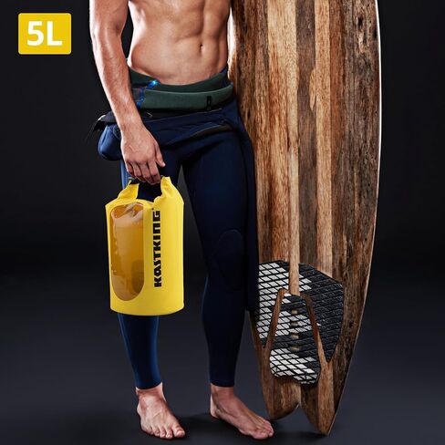 KastKing Dry Bags,100% Waterproof Storage Bags,Military Grade Construction for Swimming,Kayaking,Boating,Hiking,Camping,Fishing, Biking,Skiing in Saudi Arabia