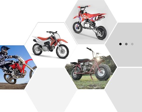 ذراع قابض الدراجة الترابية اليسرى من RUTU، أجزاء مقود 7/8 بوصة للدراجات الترابية 50cc-125cc - استبدال رافعة قابض الدراجة النارية من الألومنيوم مع أداة ضبط كابل الزنك وصمولة القفل، تتضمن رافعة احتياطية - أسود in Kuwait