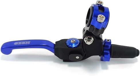 OTOM Clutch Lever Perch Motocross Dirt Bike Fall Prevention Folding Adjustable for CRF WR KXF RMZ FE (Black) in Saudi Arabia