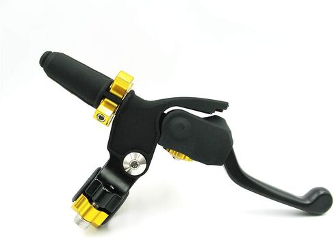 OTOM Clutch Lever Perch Motocross Dirt Bike Fall Prevention Folding Adjustable for CRF WR KXF RMZ FE (Black) in Saudi Arabia
