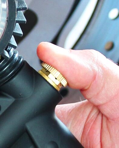 Milton Industries S-576A Milton Pro Analog Pistol Grip Inflator Gauge, Dual Head Chuck and 15" Hose, 160 psi in Saudi Arabia