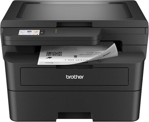 Brother Monochrome Laser Hll2390DW، شبكة لاسلكية، اشتراك تحديث الطباعة على الوجهين مع نسخة تجريبية مجانية وقراءة تجديد Amazon Dash in Saudi Arabia