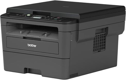 Brother Monochrome Laser Hll2390DW، شبكة لاسلكية، اشتراك تحديث الطباعة على الوجهين مع نسخة تجريبية مجانية وقراءة تجديد Amazon Dash in Saudi Arabia