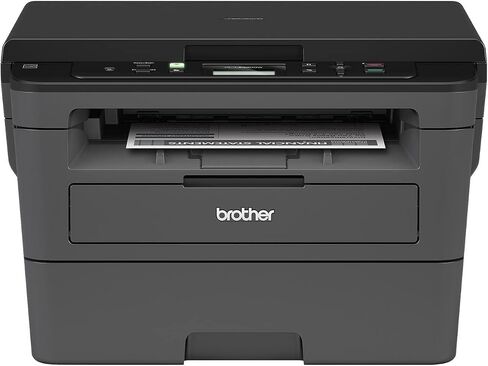 Brother Monochrome Laser Hll2390DW، شبكة لاسلكية، اشتراك تحديث الطباعة على الوجهين مع نسخة تجريبية مجانية وقراءة تجديد Amazon Dash in Saudi Arabia