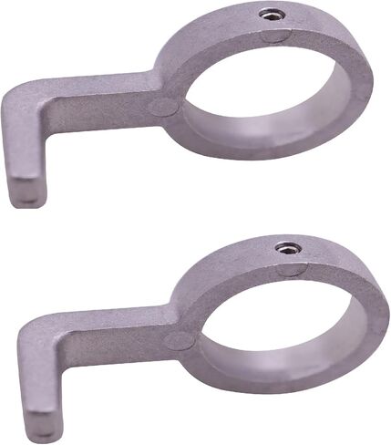 خطاف فوهة الوقود من مينايتيك لخطاف/مشبك فوهة الوقود الأخضر مقاس 13/16 بوصة، عبوة من قطعتين، مع برغي من الفولاذ المقاوم للصدأ 304 (خطاف فوهة أخضر أسود أزرق 3/4 بوصة) in Kuwait