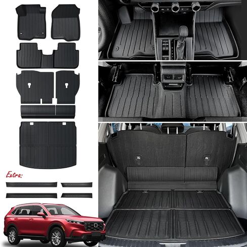 JOULARISE Backrest Mats for 2023 2024 Honda CRV Accessories Include Hybrid, All Weather Seat Back Protectors for CRV Accessories in Saudi Arabia
