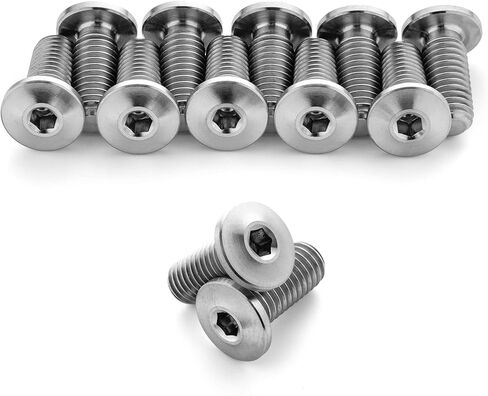 Terske Ultra-Low Profile Superlight Titanium Bottle Cage Bolts in Kuwait