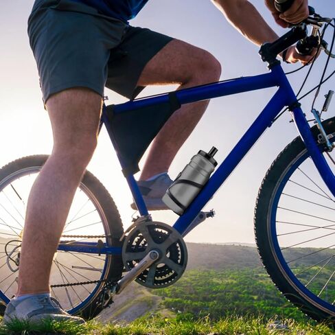 حامل زجاجة مياه للدراجة، عبوتين من قفص زجاجة مياه للدراجة، حامل أكواب للدراجة من سبائك الألومنيوم، سريع وسهل التركيب، رائع للطرق والجبال ودراجات الركاب in Kuwait