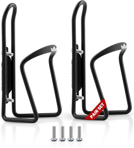 حامل زجاجة مياه للدراجة السويدية الودية، حامل زجاجة مياه للدراجة، حامل زجاجة الدراجة، قفص زجاجة الدراجة، حامل زجاجة مياه الدراجة الجبلية - قفص زجاجة مياه من سبيكة الدراجة (عبوتان) in Kuwait