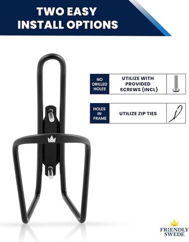 حامل زجاجة مياه للدراجة السويدية الودية، حامل زجاجة مياه للدراجة، حامل زجاجة الدراجة، قفص زجاجة الدراجة، حامل زجاجة مياه الدراجة الجبلية - قفص زجاجة مياه من سبيكة الدراجة (عبوتان) in Kuwait