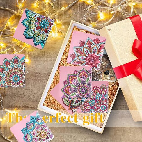 علامات مرجعية لزوايا اللوحة الماسية، 8 قطع 5D DIY علامات مرجعية للصفحة الفنية الماسية، كتب زاوية محمولة، مشبك كتب هدايا لمحبي SQ004 in Kuwait