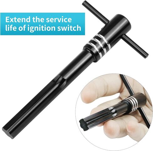 Kujunpao Ignition Switch Housing Alignment Tool Work fit for Harley Touring Models 2003-2013(Black) in Kuwait