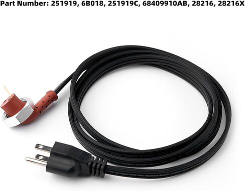 Opuiue16 AWG مجموعة سلك سخان كتلة، سلك استبدال المحرك، سلك سخان كتلة عالي التحمل متوافق مع 1989-2021 دودج كومينز 3600008، 1.31 مم² 105 درجة مئوية 300 فولت، ملحقات سخان الديزل in Kuwait