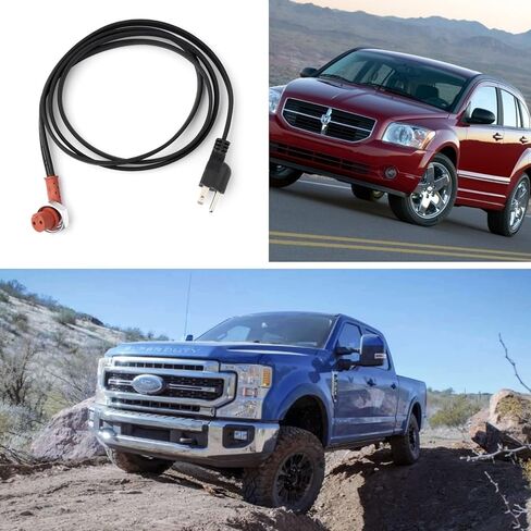 Opuiue16 AWG مجموعة سلك سخان كتلة، سلك استبدال المحرك، سلك سخان كتلة عالي التحمل متوافق مع 1989-2021 دودج كومينز 3600008، 1.31 مم² 105 درجة مئوية 300 فولت، ملحقات سخان الديزل in Kuwait