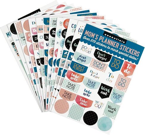 Essentials Mom's Planner Stickers (Set of 575 Stickers) in Saudi Arabia
