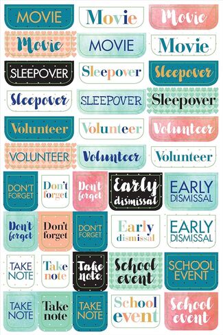 Essentials Mom's Planner Stickers (Set of 575 Stickers) in Saudi Arabia