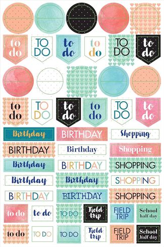 Essentials Mom's Planner Stickers (Set of 575 Stickers) in Saudi Arabia