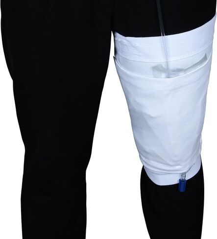 حامل حقيبة قسطرة الساق، حامل حقيبة ساق قابل للتمدد، حقيبة قسطرة فولي ناعمة ومريحة لحقيبة البول لسلس البول. كبير in Kuwait