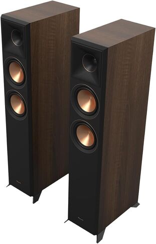 زوج من سماعات Klipsch Reference Premiere RP-5000F II المصنوعة من خشب الجوز in Saudi Arabia