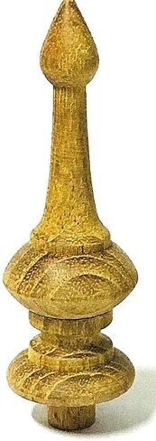 قطعة نهائية خشبية من خشب الساج من Sittikatechai لتزيين الأثاث على مدار الساعة العتيقة قطعتين in Saudi Arabia
