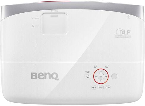 جهاز عرض بينكيو HT2150ST 1080P قصير المدى | 2200 لومن | 96% Rec.709 للألوان الدقيقة | تأخر الإدخال المنخفض مثالي للألعاب | دفق Netflix وPrime Video، أبيض in Saudi Arabia
