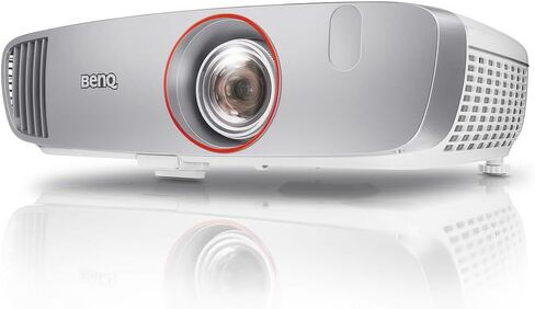 جهاز عرض بينكيو HT2150ST 1080P قصير المدى | 2200 لومن | 96% Rec.709 للألوان الدقيقة | تأخر الإدخال المنخفض مثالي للألعاب | دفق Netflix وPrime Video، أبيض in Kuwait
