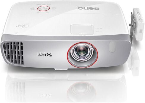 جهاز عرض بينكيو HT2150ST 1080P قصير المدى | 2200 لومن | 96% Rec.709 للألوان الدقيقة | تأخر الإدخال المنخفض مثالي للألعاب | دفق Netflix وPrime Video، أبيض in Kuwait