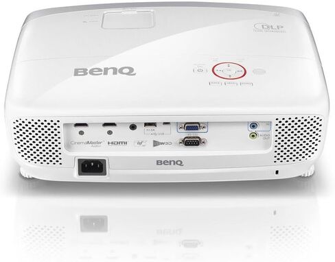 جهاز عرض بينكيو HT2150ST 1080P قصير المدى | 2200 لومن | 96% Rec.709 للألوان الدقيقة | تأخر الإدخال المنخفض مثالي للألعاب | دفق Netflix وPrime Video، أبيض in Kuwait