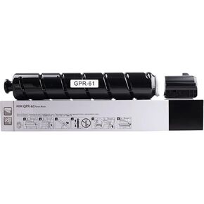 GPR61 GPR-61 Toner Cartridge 3763C003AA Black Toner Compatible with Canon imageRUNNER Advance C5840i C5850i C5860i C5870i Printer(1 Pack,Black )
