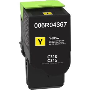 C310 C315 High Yield Yellow 5500 Page Toner Cartridge Replacement for Xerox 006R04366 for Xerox C310 C315 C315DNI C310DNI C310DNIM Printer (5500pages-1Yellow)