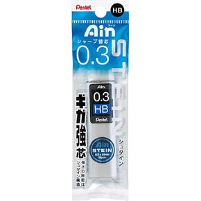 Pentel XC273-HB قلم رصاص ميكانيكي قابل لإعادة التعبئة في العبوة، عبوة عين، ستاين، 0.01 بوصة (0.3 مم)، HB
