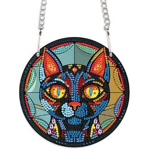 Diamond Painting Pendant Diamond Art Wind Chimes Diamond Art Special Shaped Crystal Suncatcher Garden Wind Chimes Diamond Art Suncatchers Garden Chimes Diamond Art Decor Spirit