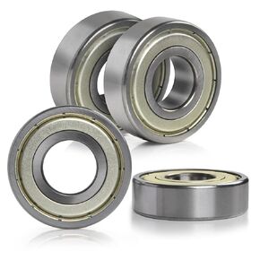 BBMB 2Pack 6203-ZZ Double Metal Seal Bearings, P6 High-Precision and Strong Torque Performance, 17x40x12mm Chrome Steel Bearings